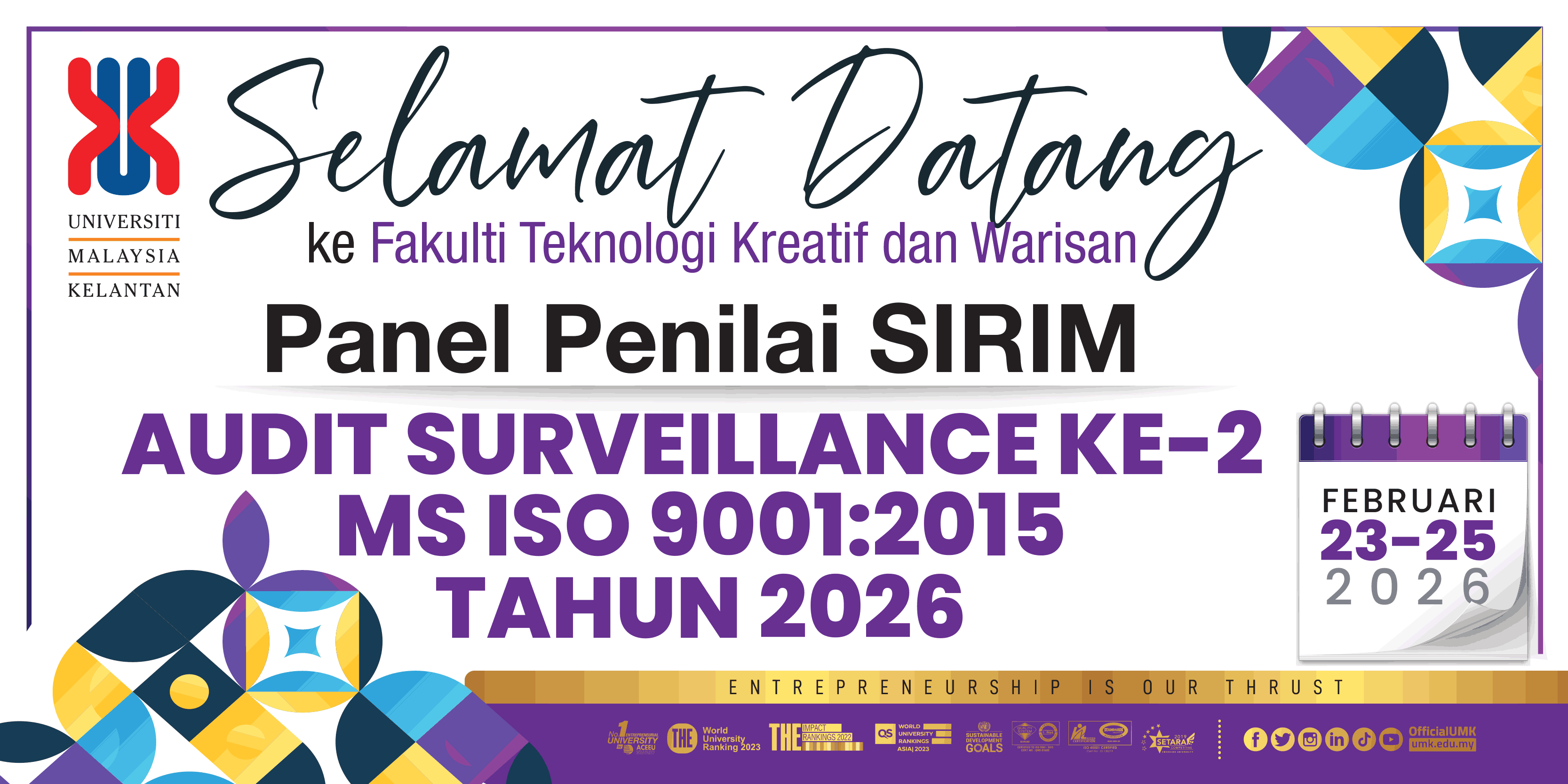 Audit SIRIM 2026